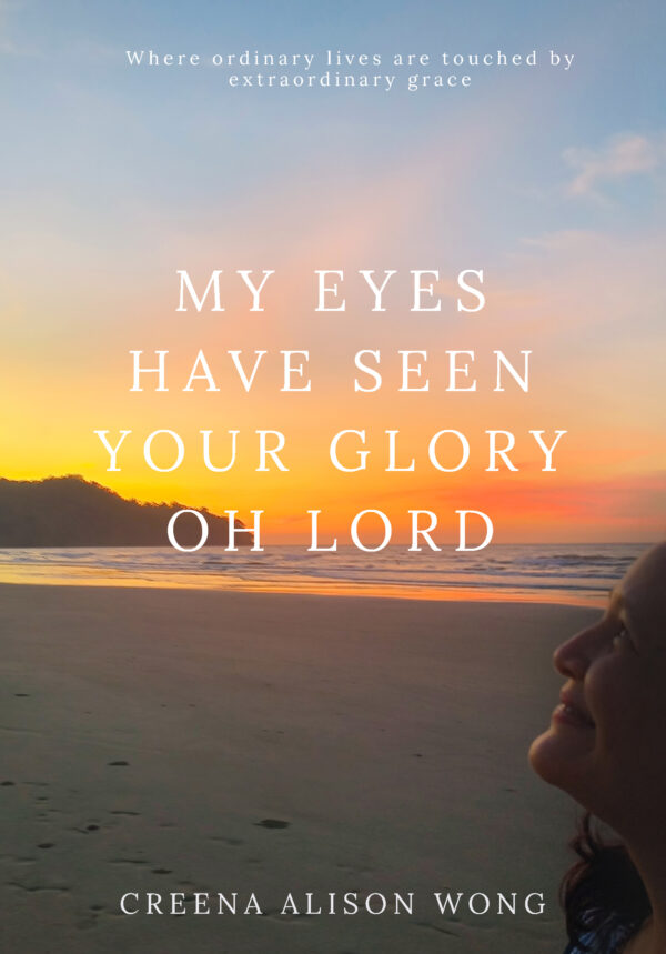 Book cover of "My eyes have seen you glory oh god"